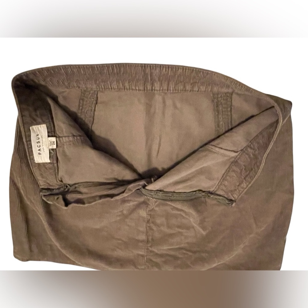 PACSUN Brown Corduroy Women's Skirt - Picture 5 of 6